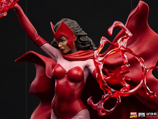 Scarlet Witch Joins the X-Men in Iron Studios Newest Statue