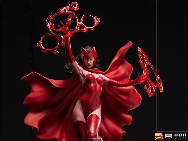 Scarlet Witch Joins the X-Men in Iron Studios Newest Statue