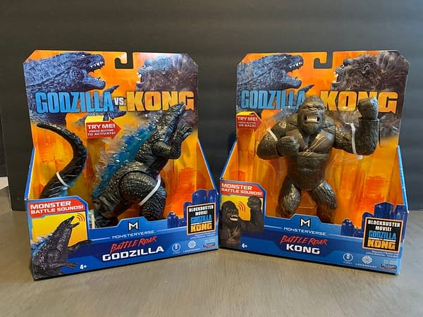 Godzilla Vs Kong Playmates Figures Are Big Dumb Fun