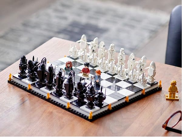 Harry Potter Wizard's Chess Comes To LEGO With New Anniversary Set