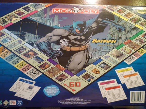 The Other History Of The DC Universe Gives Us a Gotham Monopoly Board