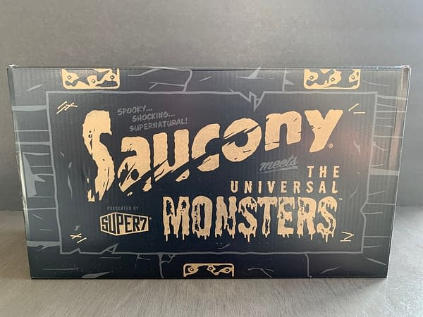 We Get Spooky With Super7 & Saucony's New Universal Monsters Shoes