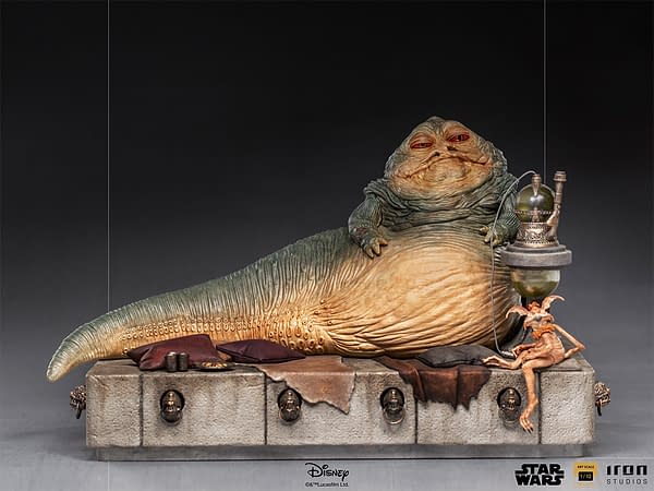 Iron Studios Debuts New Star Wars Statue With Jabba the Hutt