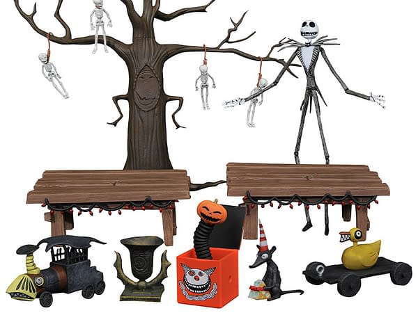 DST Reveals 3000 LE The Nightmare Before Christmas Deluxe Figure Set