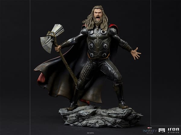 Thor Summons A Storm With New Avengers: Endgame Iron Studios Statue