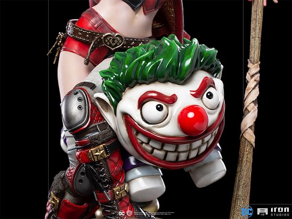 Harley Quinn Receives A New Expensive $1,200 Statue From Iron Studios