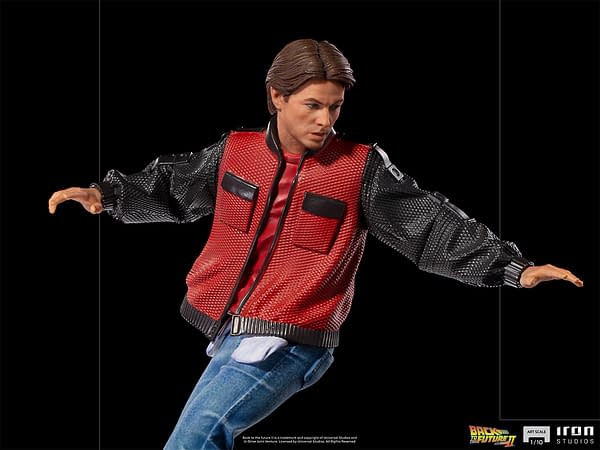 Iron Studios Reveals Back to the Future Part II Marty McFly Statue