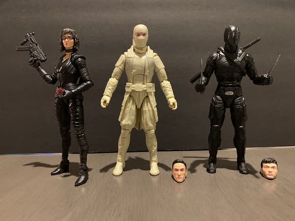 Let's Take A Look At Hasbro's Snake Eyes GI Joe Classified Figures