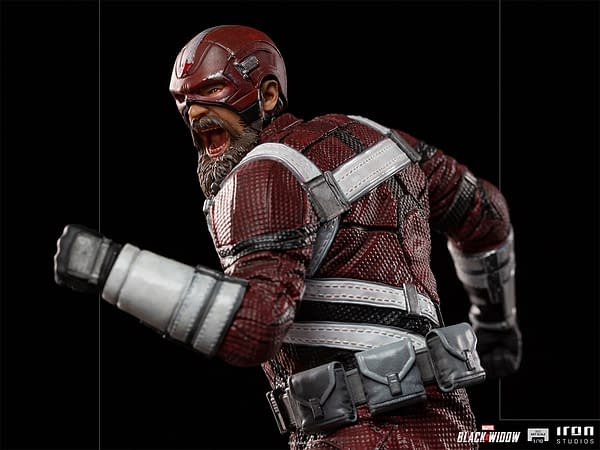 Red Guardian Stands His Ground With New Iron Studios Statue