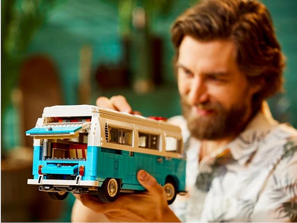 Vacation in Style With LEGO's New Volkswagen T2 Camper Van