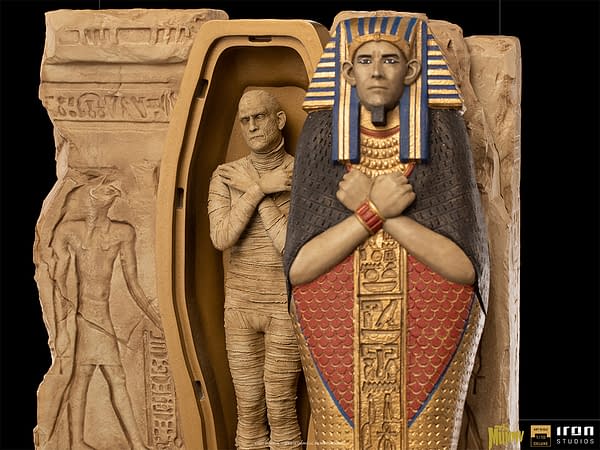 The Mummy (1932) Returns With New Deluxe Iron Studios Statue