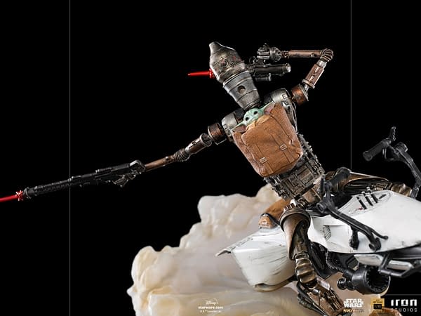 Star Wars The Child and IG-11 Go for a Ride with Iron Studios