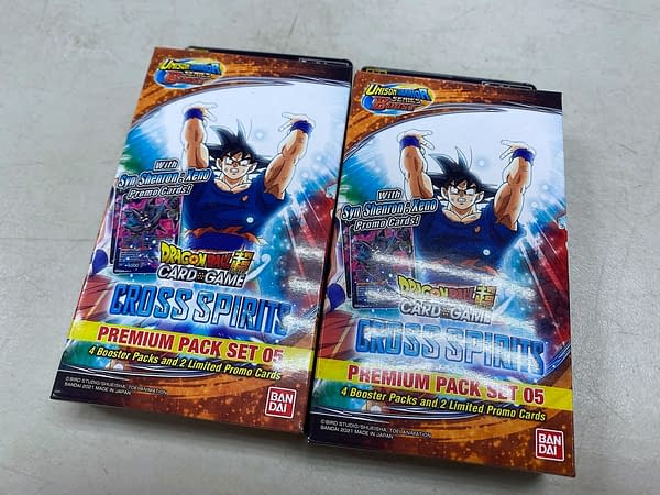 Cross Spirits Premium Pack. Credit: Dragon Ball Super Card Game