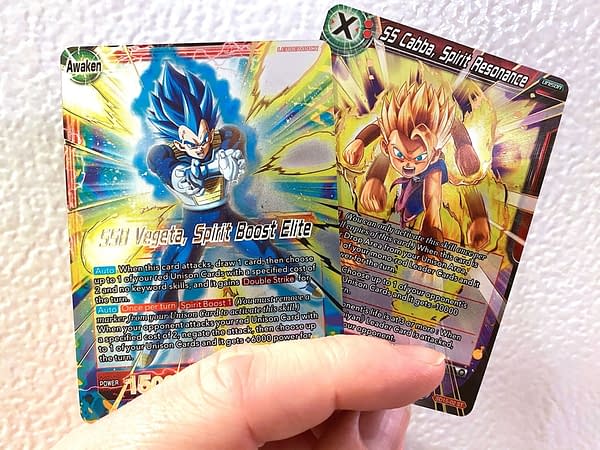 Pride of the Saiyans Starter Deck cards. Credit: Dragon Ball Super Card Game