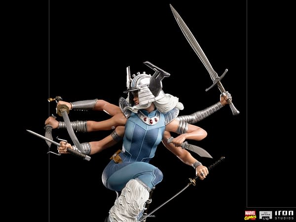Spiral Goes After the X-Men as Iron Studios New Marvel Statue