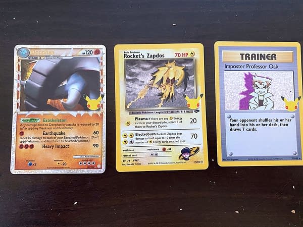 Classic Collection cards. Credit: TPCI