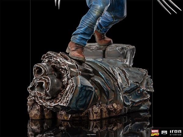 Logan Joins the Iron Studios X-Men vs Sentinel Statue Diorama Series