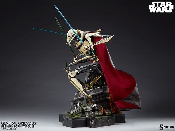 Star Wars General Grevious Prepares for War with Sideshow Collectibles