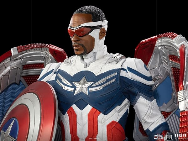 Captain America Sam Wilson Arrive with New Iron Studios 1:4 Statue