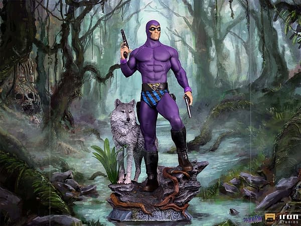 Iron Studios Returns to 1936 with the Debut of Their The Phantom Statue