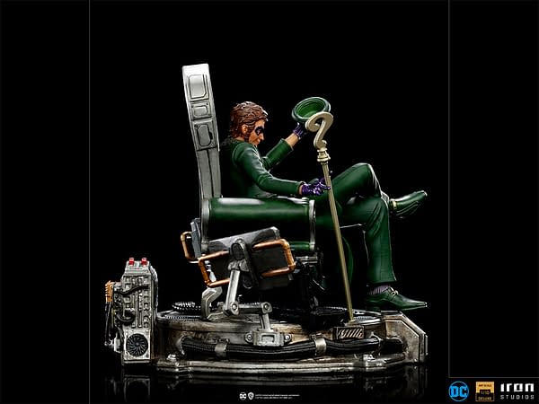 The Riddler Initiate his Masterplan with New Iron Studios Statue