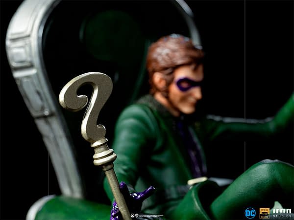 The Riddler Initiate his Masterplan with New Iron Studios Statue