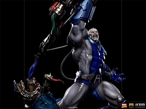 X-Men Apocalypse Takes on Magneto's Sentinels with Iron Studios