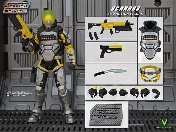 Pre-orders Arrive for Valaverse Action Force Series 2A Figures
