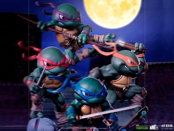 Teenage Mutant Ninja Turtles MiniCo Make Their Debut with Iron Studios