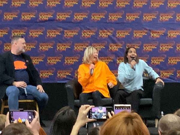Jodie Whittaker & Mandip Gill Doctor Who Panel at LSCC