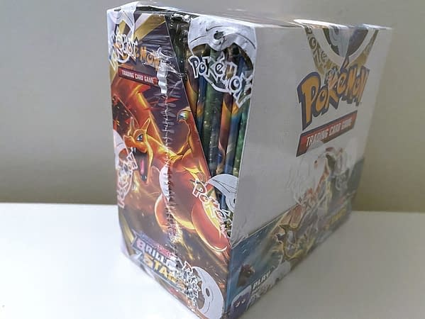 Sword & Shield - Brilliant Stars Booster Box. Credit: TPCI