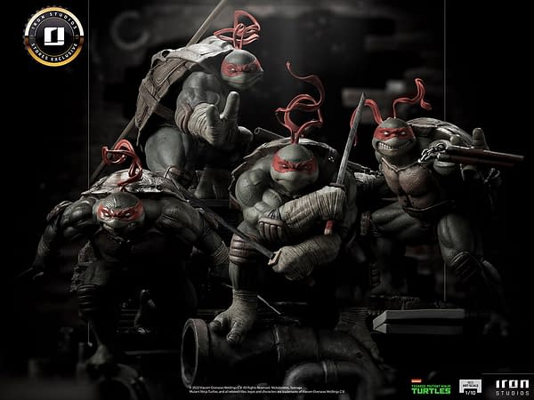 Teenage Mutant Ninja Turtles Awake from the Sewer with Iron Studios