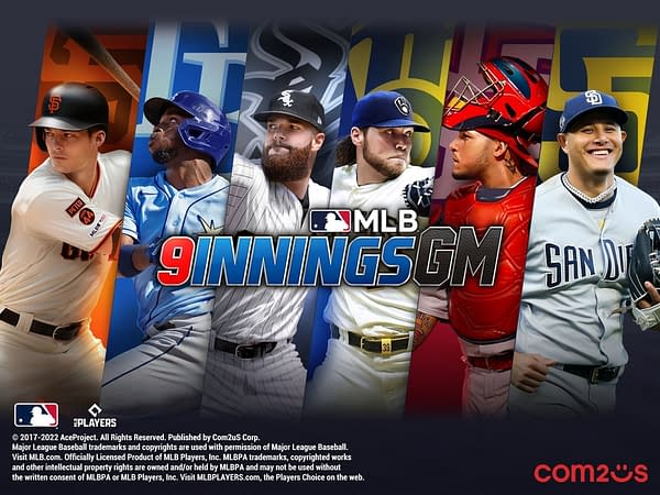 Promo art for MLB 9 Innings GM, courtesy of Com2uS.