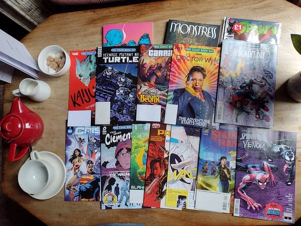 My Free Comic Book Day Haul Part One