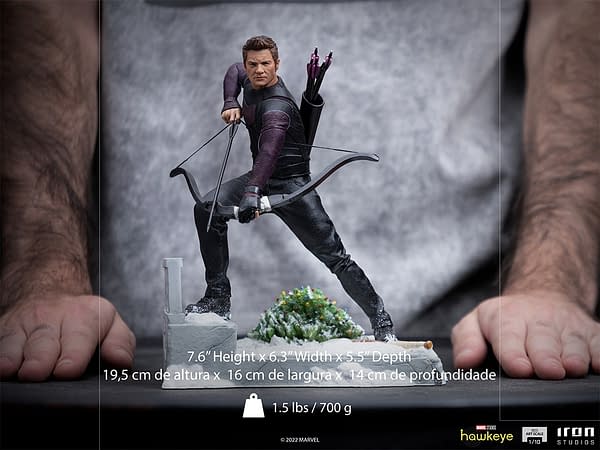 Hawkeye Tries to Make it Home for Christmas with Iron Studios 