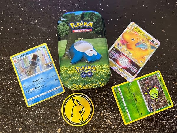 Pokémon TCG - Pokémon GOMini Tin pulls. Credit: Theo Dwyer