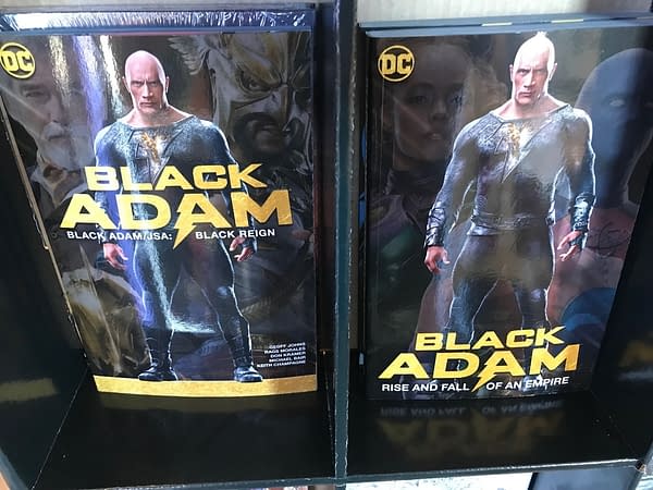 Two Black Adam Collections With Pretty Much The Same Cover, Out Today