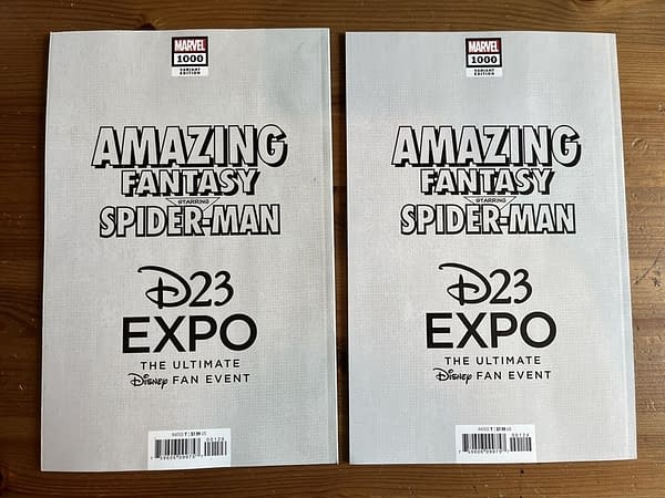 Marvel's Free D23 Expo Amazing Fantasy #1000 Sell For $330 on eBay