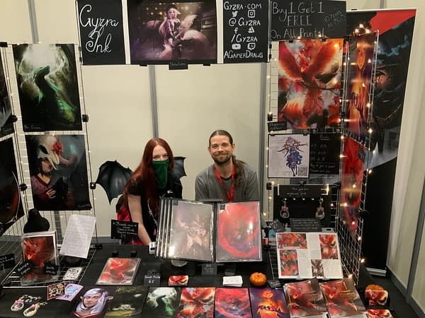 Booths & Tables at MCM London Comic Con October 2022