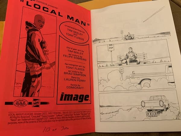Tim Seeley & Tony Fleecs Local Man Ashcan In Image 90s Style Hits eBay