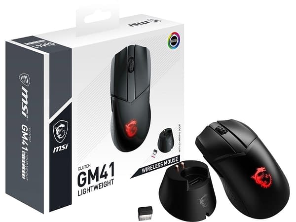 MSI Releases New Clutch GM31 Lightweight Wireless Mouse