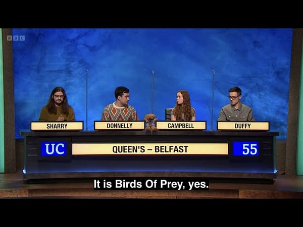 Gail Simone on University Challenge