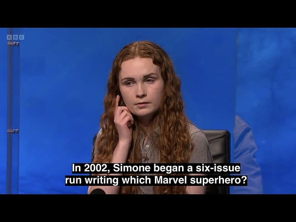 Gail Simone on University Challenge