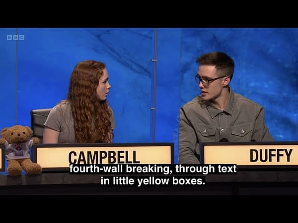 Gail Simone on University Challenge