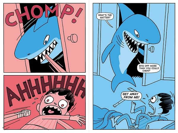 Boy vs. Shark, Graphic Novel by Paul Gilligan About Toxic Masculinity