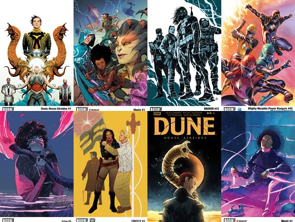 Boom Studios Slashes Variant Cover Numbers By 15% At ComicsPRO