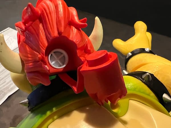 Super Mario Bros Movie Jakks Bowser Figure Breathes Fire And It Rules