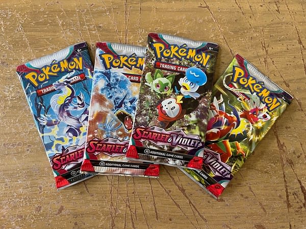 Pokémon TCG - Scarlet & Violet cards & products. Credit: Theo Dwyer