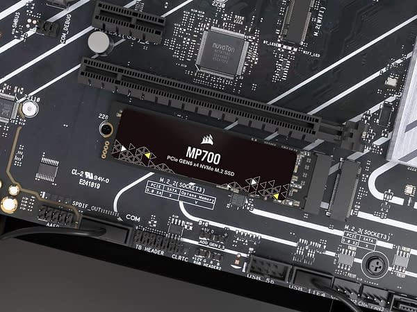 CORSAIR Has Launched MP700 PCIe Gen5 M.2 SSDs