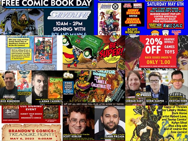 Thirty Comic Stores Doing Something Special On Free Comic Book Day
